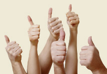 thumbs up