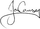 Jon Coursey's Signature